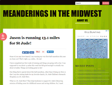 Tablet Screenshot of meanderingsinthemidwest.com